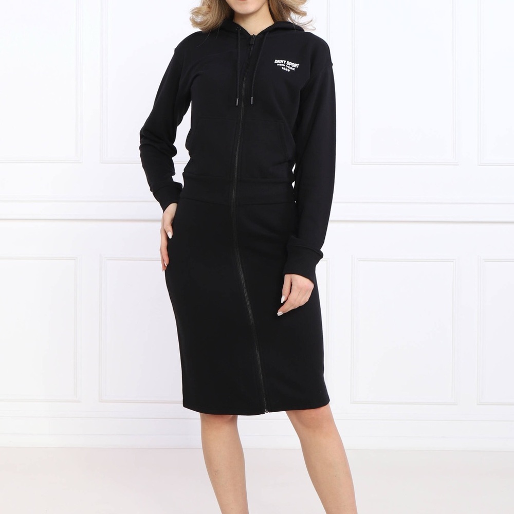 DKNY Sport Cotton Hooded Dress